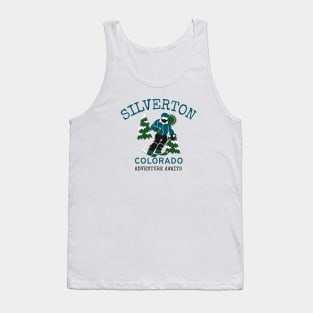 Silverton, Colorado Skiing Tank Top